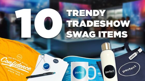 10 Trendy Tradeshow Swag Items for 2025