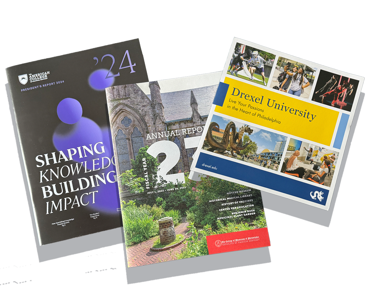 Shaping Knowledge and Building Impact, Fiscal Year Annual Report, Drexel University